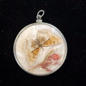 Early 2" Butterfly wing pendant SP3 1